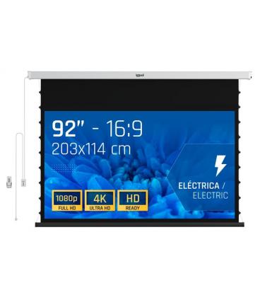 Iggual pantalla eléc tensionada 16:9 92" 203x114cm