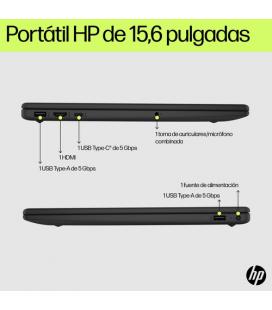 Portátil hp 15 - fd0227ns 15.6 pulgadas i5 - 1334u -  16gb - ssd 512gb - w11 - plata