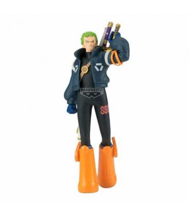 Figura banpresto one piece the shukko zoro ver.egghead 17cm