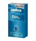 Cápsula lavazza espresso decaf descafeinado para cafeteras nespresso/ caja de 10
