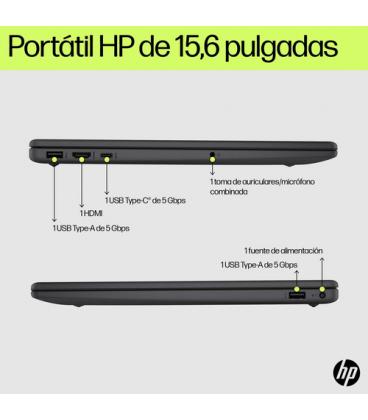 HP Laptop 15-fd0233ns Intel® Core™ i5 i5-1334U Portátil 39,6 cm (15.6") Full HD 16 GB DDR4-SDRAM 512 GB SSD Wi-Fi 6E (802.11ax) 