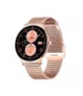 Cool Ultrathin Reloj Smartwatch (AMOLED, Llamadas, Salud, Deporte) Rosa 2 Correas