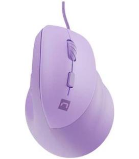 RATON NATEC CRAKE 2 PRO VERTICAL 12.800 DPI OPTICO LAVANDA
