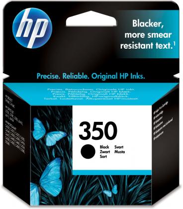 Cartucho tinta hp 350 cb335ee negro 4.5ml c5200 - c4300 - c4200 - d4200