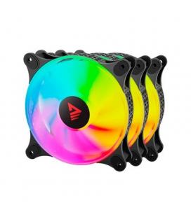 VENTILADOR 120X120 SAVIO BLAST ARGB PACK 3 UDS