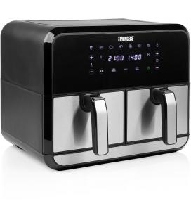 Freidora por aire / sin aceite princess double basket airfryer 182074/ 2400w/ capacidad 8l