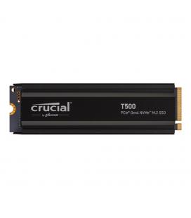 Disco duro interno solido ssd crucial t500 4tb pcie nvme 4.0 x4 con hs
