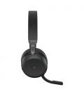 Auriculares jabra evolve2 75 ms stereo inalambrico negro