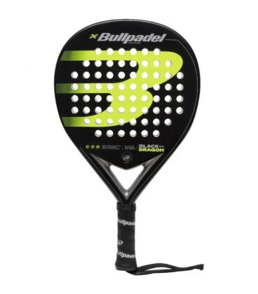 Pala de pádel bullpadel black dragon 4.0/ negro y verde