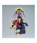 Figura banpresto one piece battle record monkey d luffy
