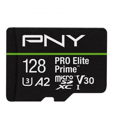 Tarjeta memoria micro secure digital micro sdxc pro elite prime pny 128gb clase 10 uhs - i u3