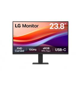 Monitor curvo lg 24u421a-b 23.8'/ full hd/ negro