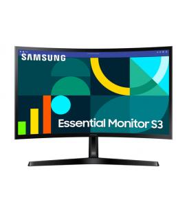 Monitor curvo samsung essential monitor s3 s24d366gau/ 24'/ full hd/ negro
