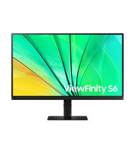 Monitor profesional samsung viewfinity s6 s27d600eau 27'/ qhd/ regulable en altura/ negro