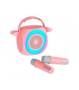 ALTAVOZ KARAOKE COOL MINI KARAOKE PARTY 6W ROSA