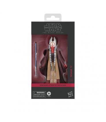 Figura hasbro star wars the black series attack of the clones shaak ti
