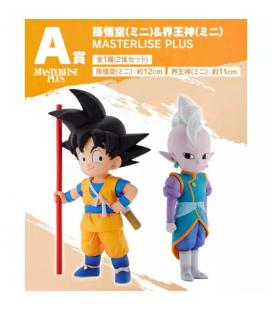 Figura a kuji dragon ball daima son goku & kaio - shin