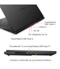 Portatil hp omen gaming 16 - wf1031ns 16.1 pulgadas - i9 - 14900hx -  32gb - ssd 1tb -  nvidia geforce rtx4060 - freedos -  alum