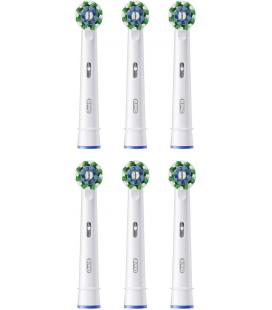 Recambio cepillo dental oral - b eb50 - 6 cross action 6 unidades