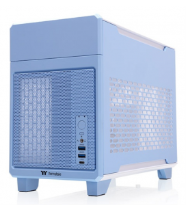 CAJA THERMALTAKE TR100 MINI-ITX USB 3.2 C x 1 USB 3.0 x 2 SN FUENTE AZUL