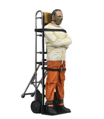 Dr. hannibal lecter masked scale action figura 18 cm the silence of the lambs