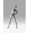 Body chan - sports edition wire frame - (gray color ver.) fig. 13 -5 cm body kun - body chan