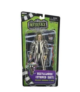 Beetlejuice black and white striped suit scale action fig. 18 cm beetlejuice (1988)