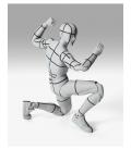 Body kun - sports edition wire frame - (gray color ver.) fig. 15 cm body kun - body chan sh