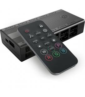 Controlador hub remoto mars gaming mf-hub para ventiladores argb
