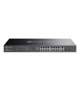 TP-Link Omada ES220GMP switch Gestionado L2 Gigabit Ethernet (10/100/1000) Energía sobre Ethernet (PoE) Negro