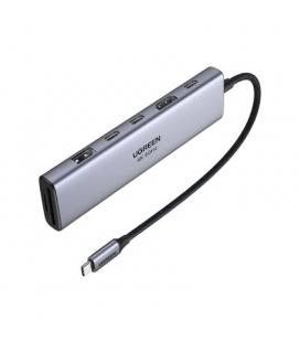 HUB UGREEN 7EN1 USB-C A HDMI+2XUSB-C+USB-A+SD/TF