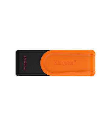 Kingston Technology DataTraveler 256GB Portable USB 3.2 Gen 1 Exodia S (Black/Orange)