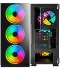 Torre PC Torre ATX Savio Prime X1 ARGB Vidrio Templado Negra