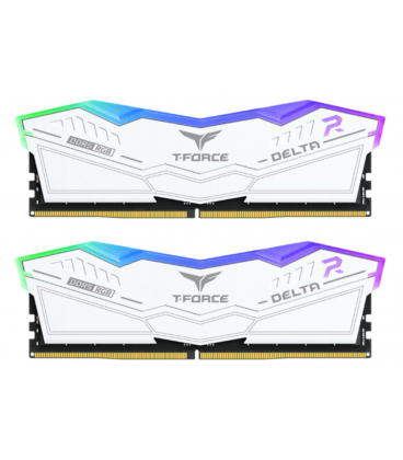 DDR5 TEAMGROUP T-FORCE DELTA RGB 32GB X2 6000 BLANCO