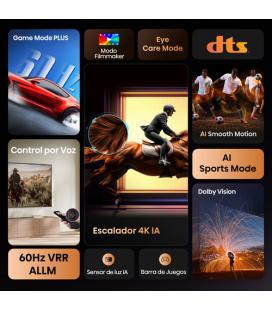 Hisense 65A6Q Televisor 165,1 cm (65") 4K Ultra HD Smart TV Wifi Negro 330 cd / m²