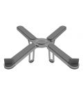 Celly SWMAGICSTANDX soporte para ordenador portátil Soporte para ordenador portátil y tableta Gris Oscuro 40,6 cm (16")