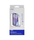 Carcasa myway para apple iphone 15 transparente + protector pantalla cristal templado