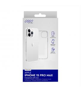 Carcasa myway para apple iphone 15 pro max transparente
