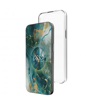 Carcasa myway para apple iphone 16e transparente