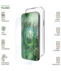 Carcasa myway para apple iphone 16e transparente + protector pantalla cristal templado