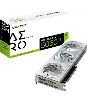 Tarjeta gráfica gigabyte geforce rtx 5060 ti aero oc/ 16gb gddr7