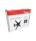 Soporte de pared equip para pantalla de 13 pulgadas - 55 pulgadas doble brazo inclinable y giratorio max