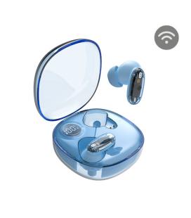 Auriculares bluetooth mars gaming mhib2 con estuche de carga/ autonomía 7h/ azules