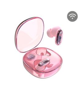 Auriculares bluetooth mars gaming mhib2 con estuche de carga/ autonomía 7h/ rosa