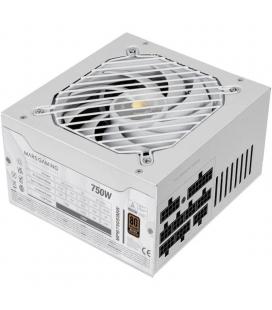 Fuente de alimentación mars gaming mpb750sim/ 750w/ ventilador 14cm/ 80 plus bronze/ blanca