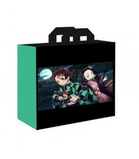 BOLSA KONIX DEMON SLAYER TANJIRO NEZUKO BLACK