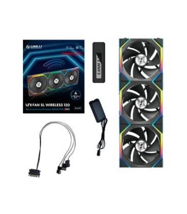 VENTILADOR 120X125 LIAN LI UNIFAN SL WIRELESS REVERSE BK