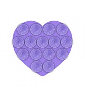 Celly ventosa corazón morado