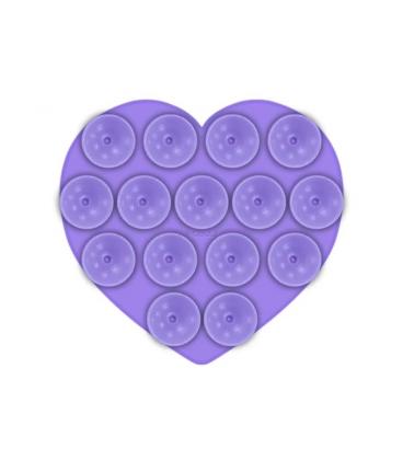 Celly ventosa corazón morado