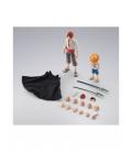 Shanks & monkey d. luffy childhood ver. fig. 16 -5 - 10 cm one piece sh figuarts collectors